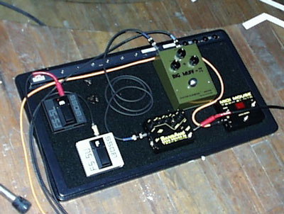 bob mould pedalboard